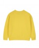 Popcorn-print faux-pearl-embellished sweater