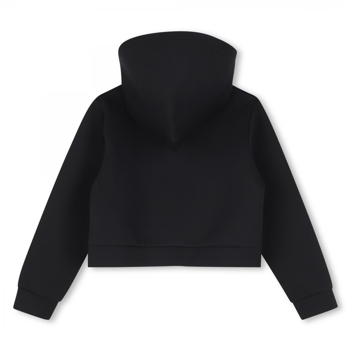 Cozy zip-up hooded cardigan