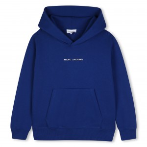 Cozy hooded sweatshirt with logo