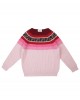 Pink knit jumper