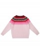 Pink knit jumper