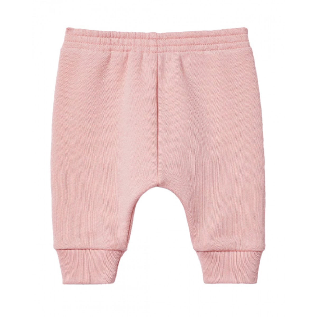 Baby cotton jogger in pink