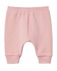 Baby cotton jogger in pink