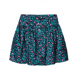 Leopard print skirt