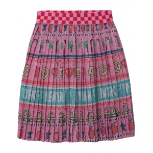 Pleated lurex dress