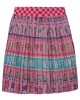 Pleated lurex dress
