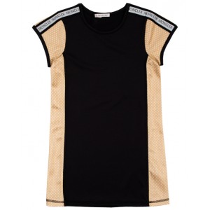Logo tape dress