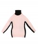 Turtleneck sweater in pink