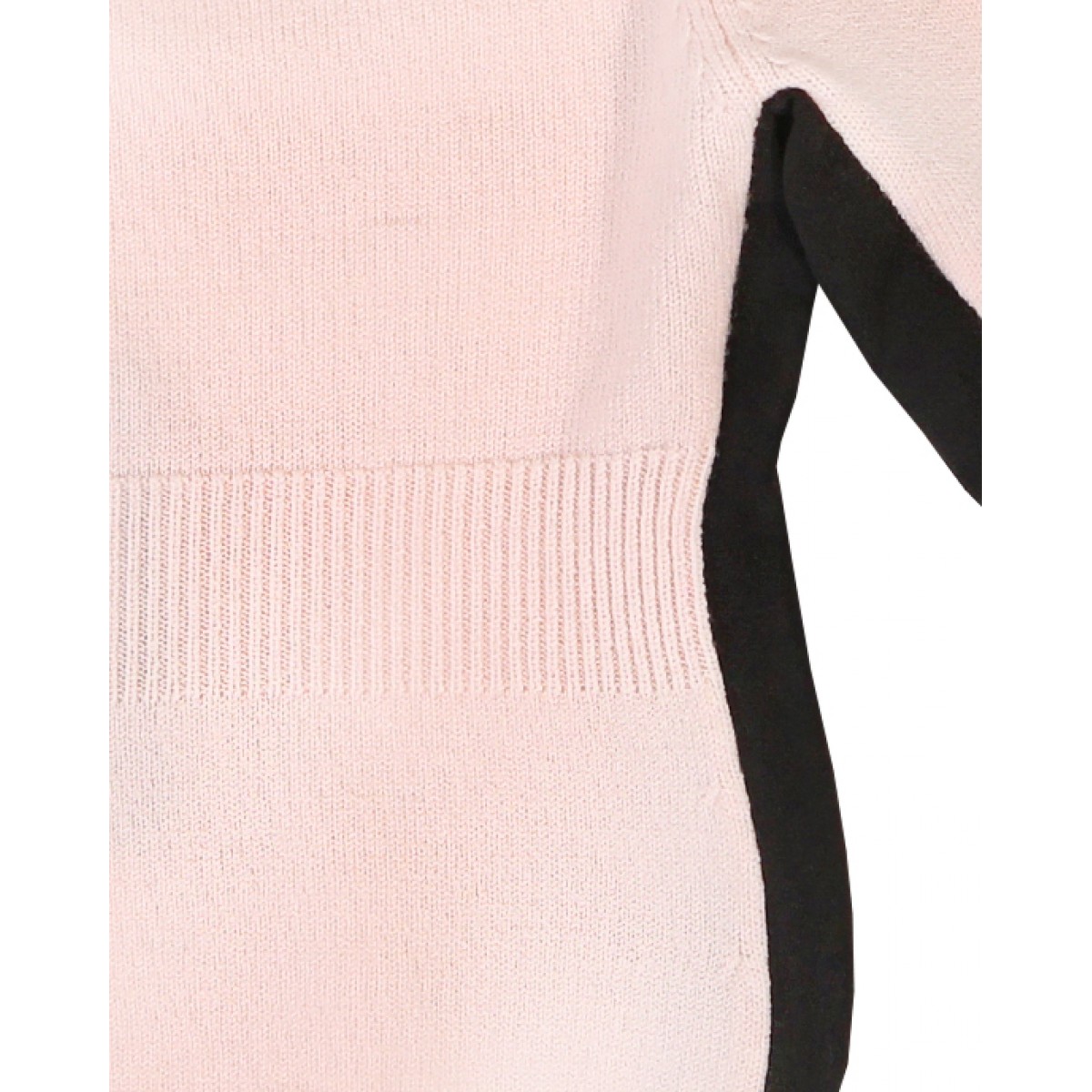 Turtleneck sweater in pink