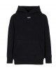 Black logo hoodie