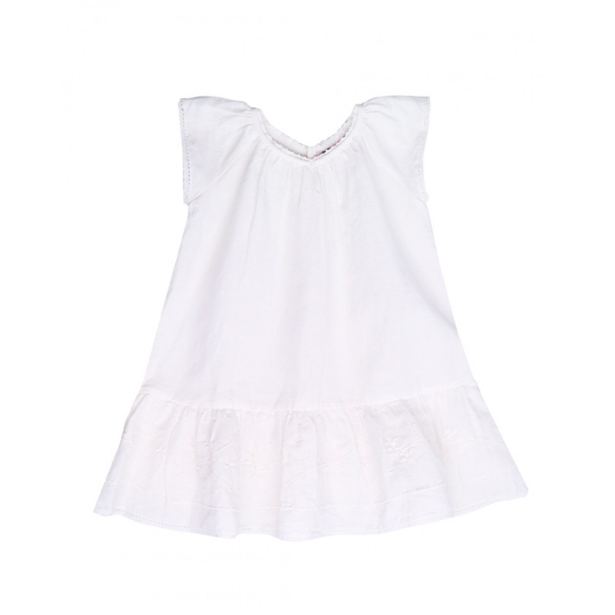 Linen blend dress