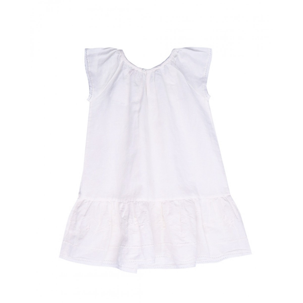 Linen blend dress
