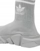 Balenciaga X Adidas speed trainers in grey