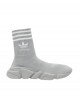 Balenciaga X Adidas speed trainers in grey