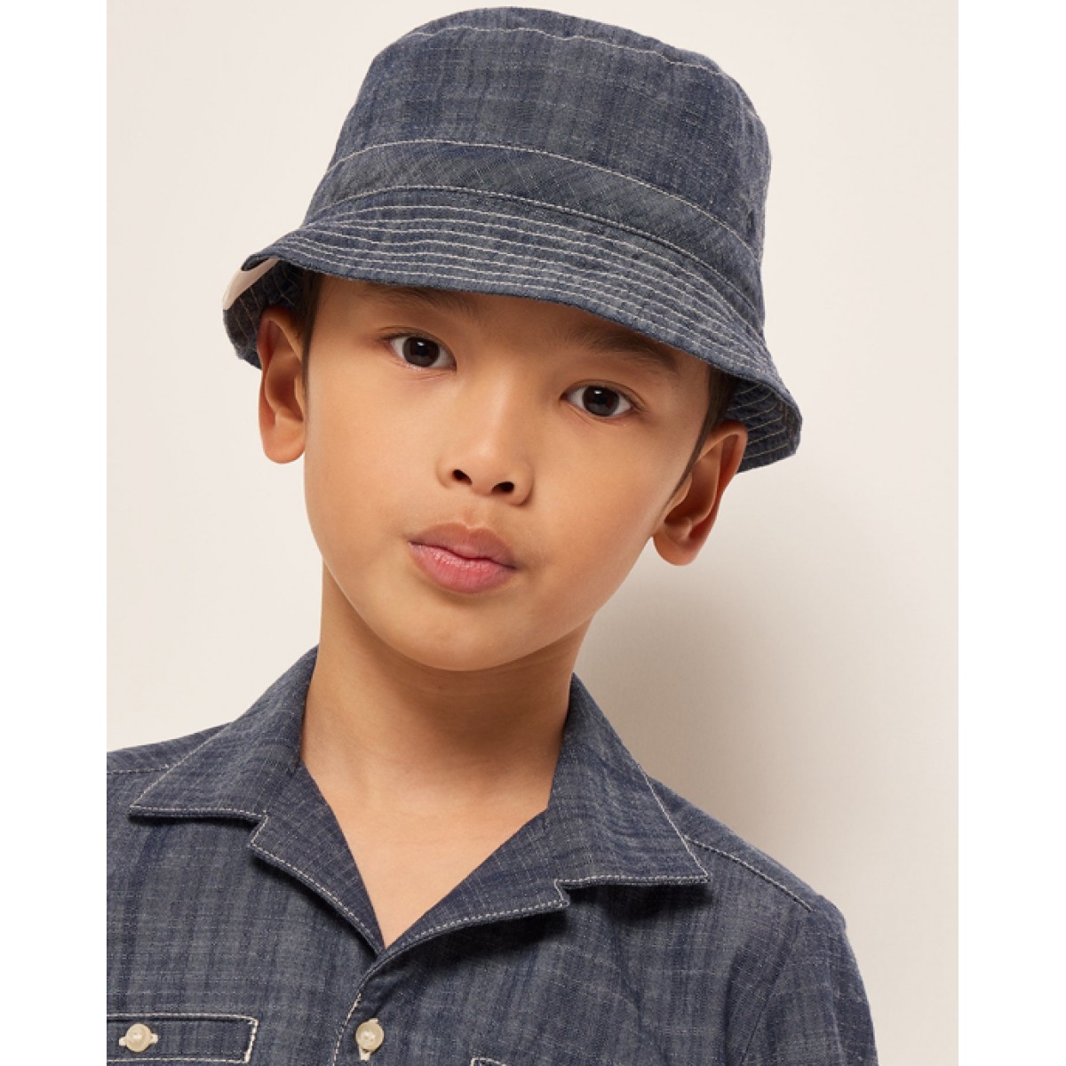 Aloha bucket hat in blue