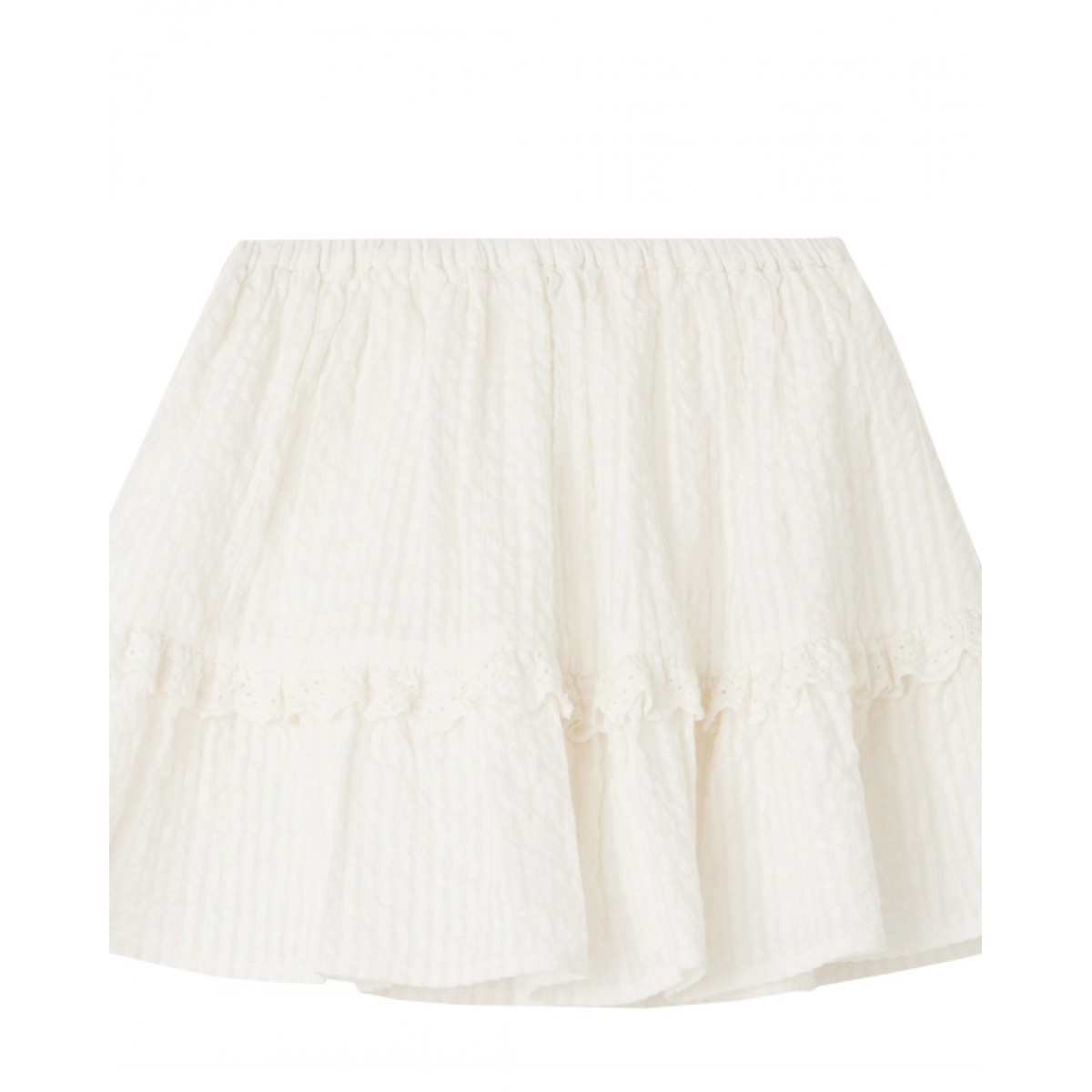 Milk white skirt 