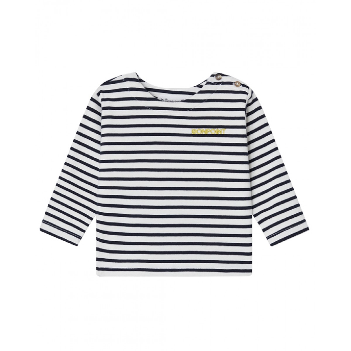 Navy stripes sweatshirt