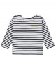 Navy stripes sweatshirt