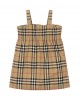 Vintage check cotton dress