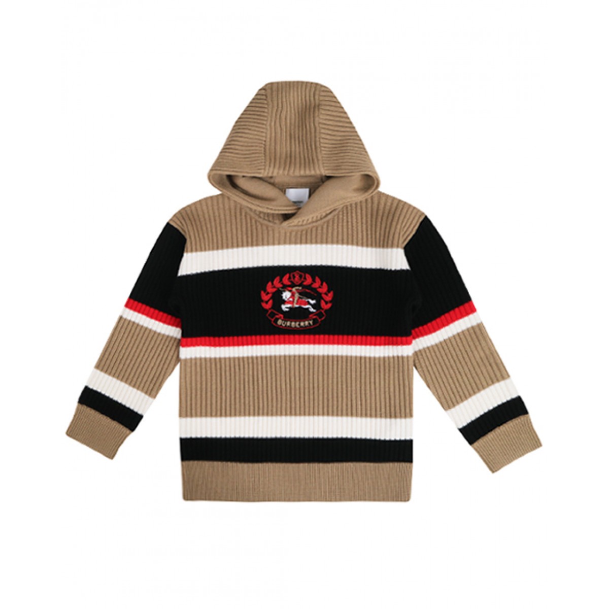 Ribbed knit sweatshirt