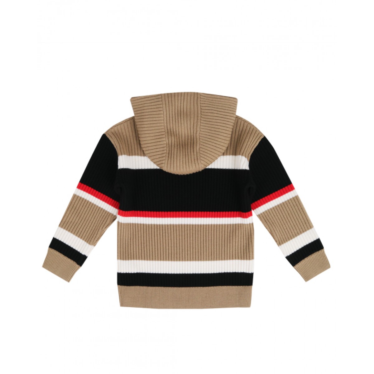 Ribbed knit sweatshirt