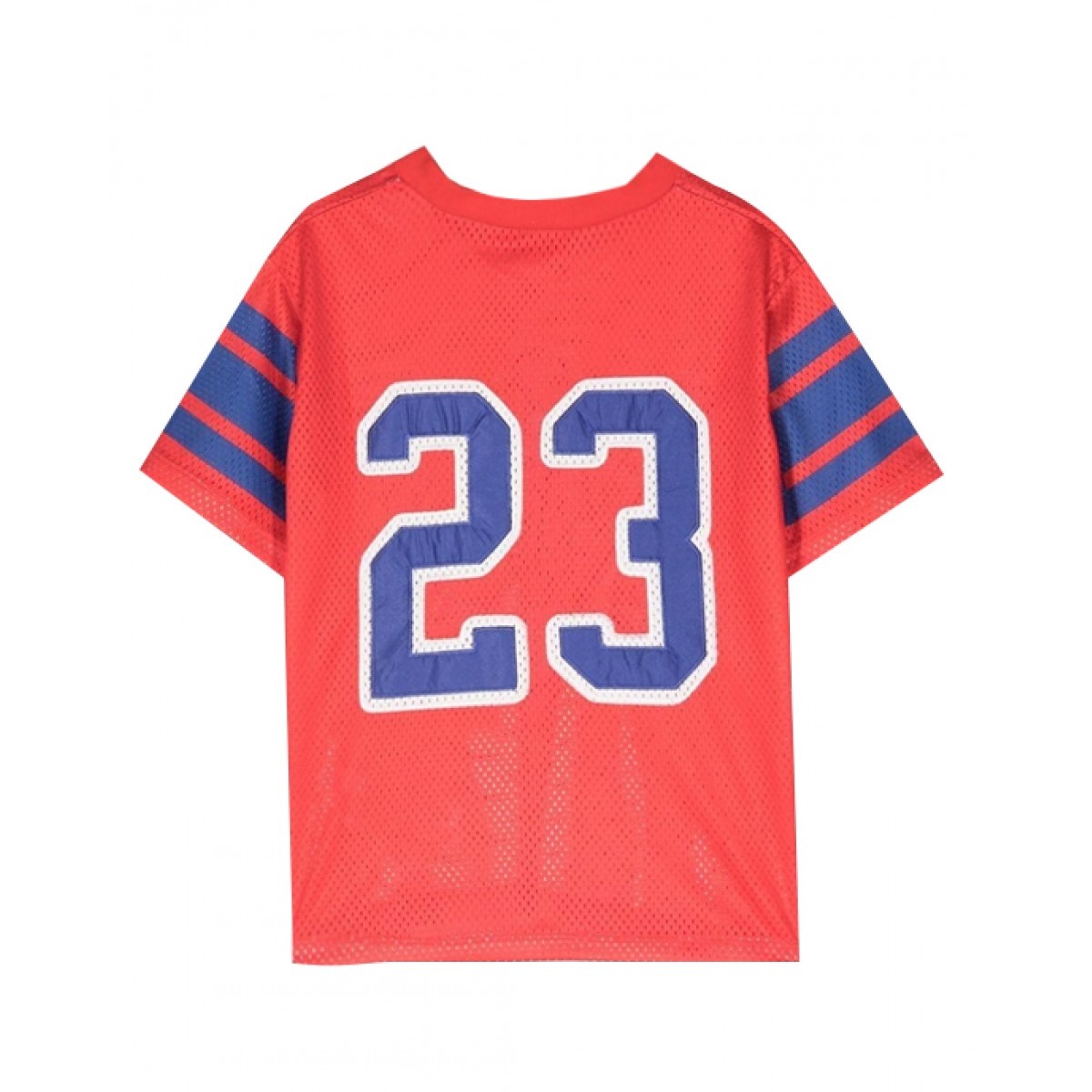 Red sport-inspired T-shirt