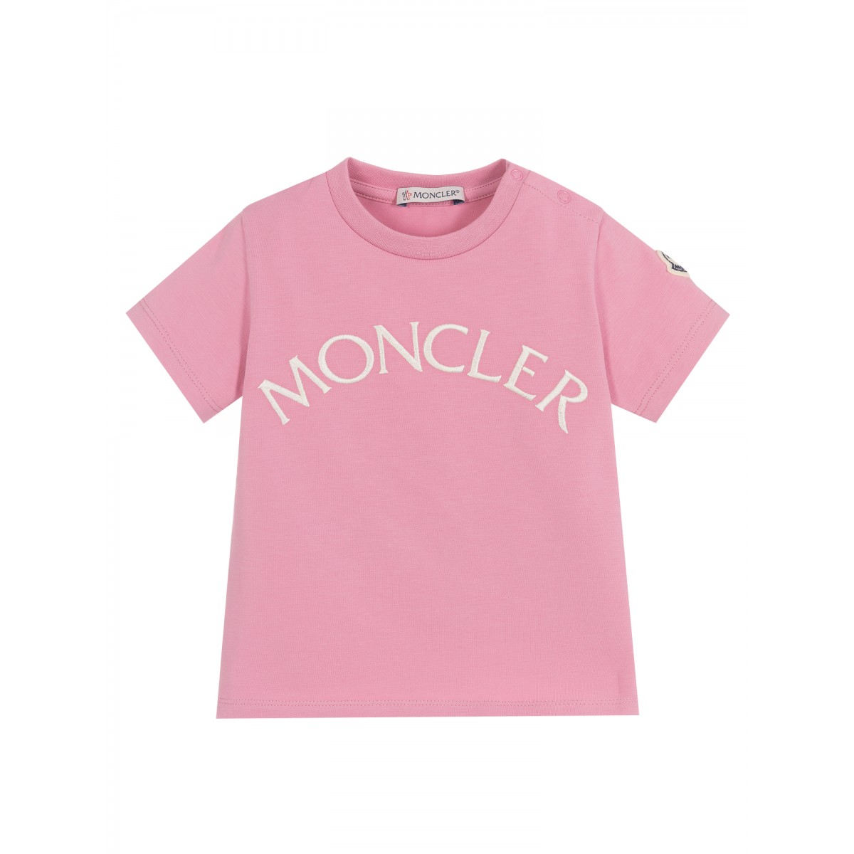 Lilac logo jersey T-shirt