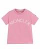 Lilac logo jersey T-shirt
