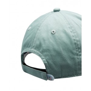 Logo baseball cap in mint green