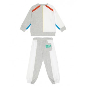Logo cotton tracksuit