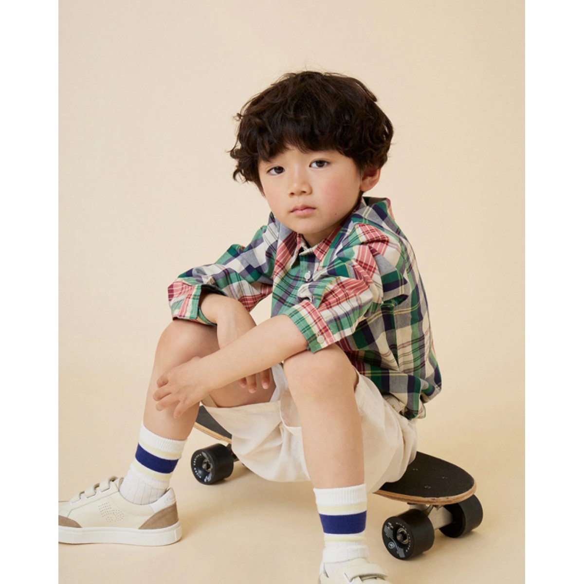 Vibrant checkered Daho shirt