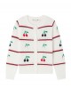 Armel cardigan in milk white