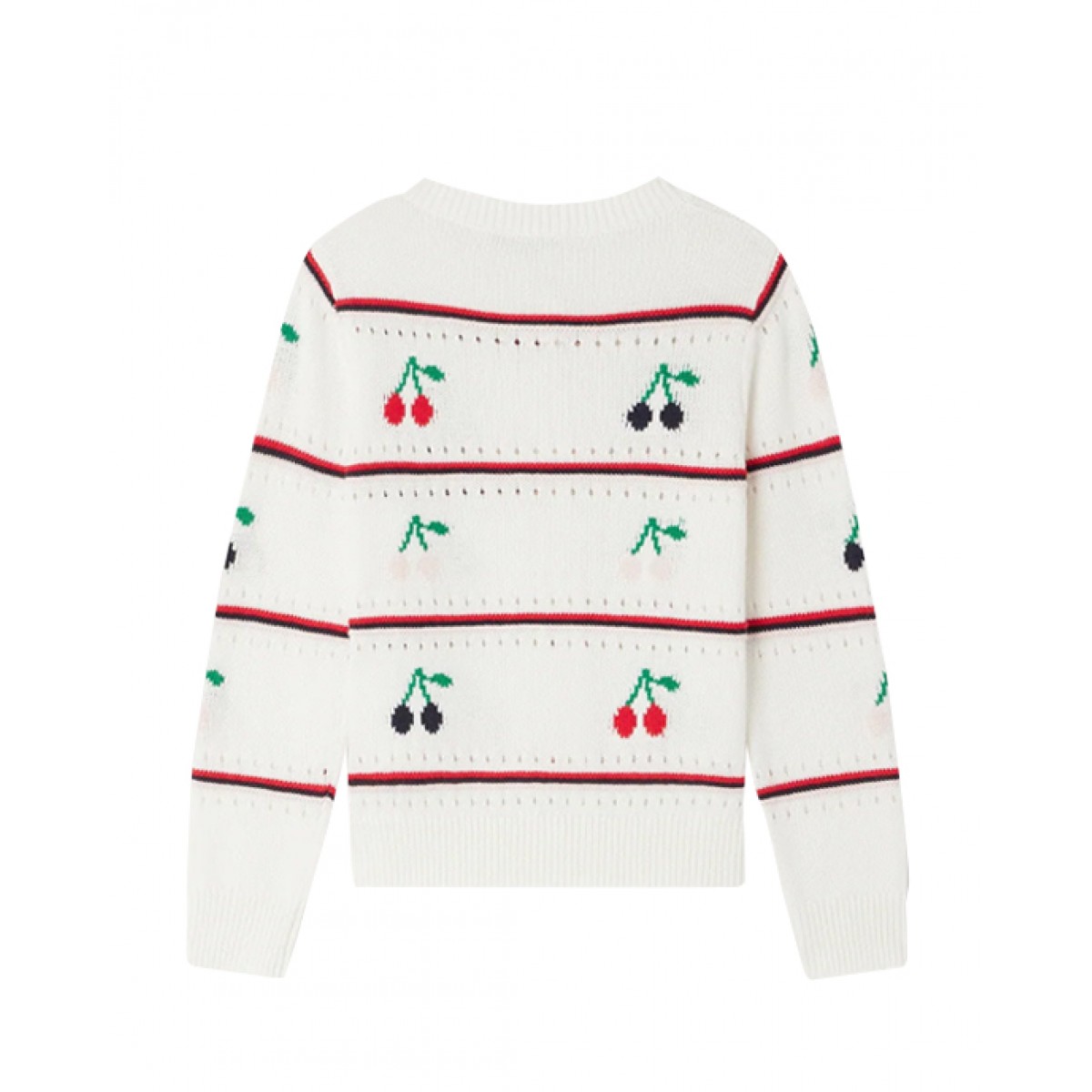Armel cardigan in milk white