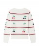 Armel cardigan in milk white