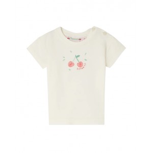 Dom T-shirt in white milk hue