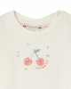 Dom T-shirt in white milk hue