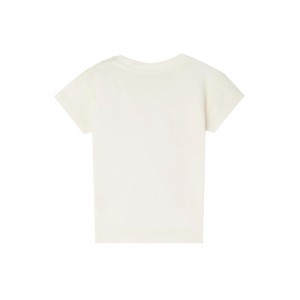 Dom T-shirt in white milk hue