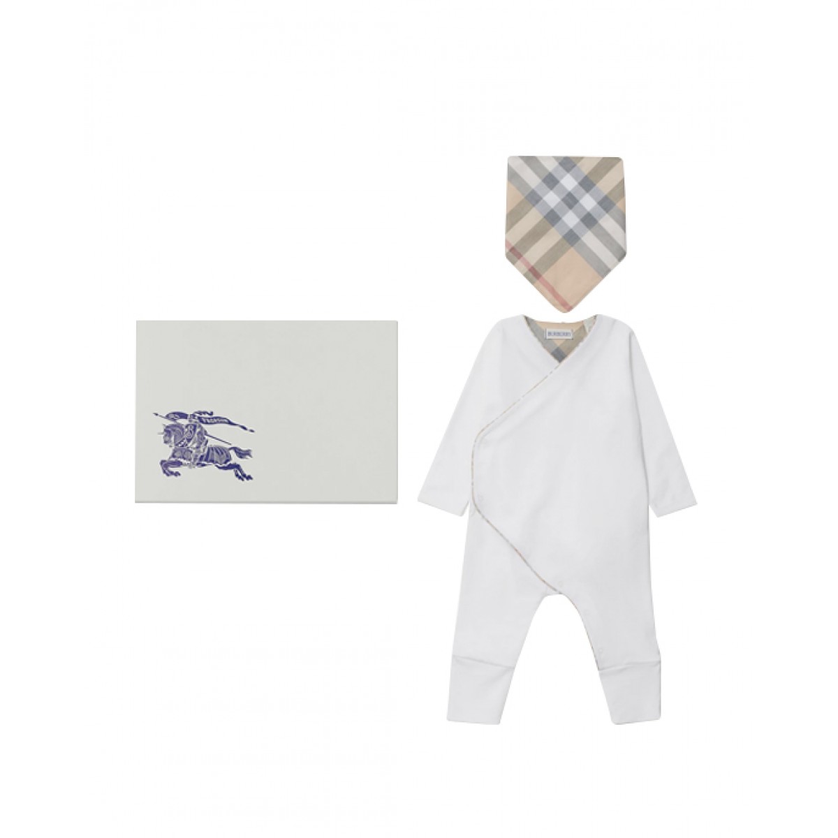Cotton two-piece baby gift set
