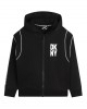 Unisex zip-up cardigan