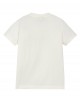 Ivory embroidered cotton T-shirt by Fendi