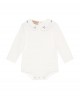 Cotton bodysuit with PETER RABBIT™ embroidery 