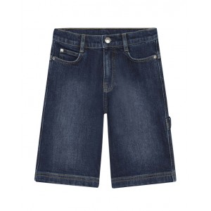 Denim bermuda shorts for boys