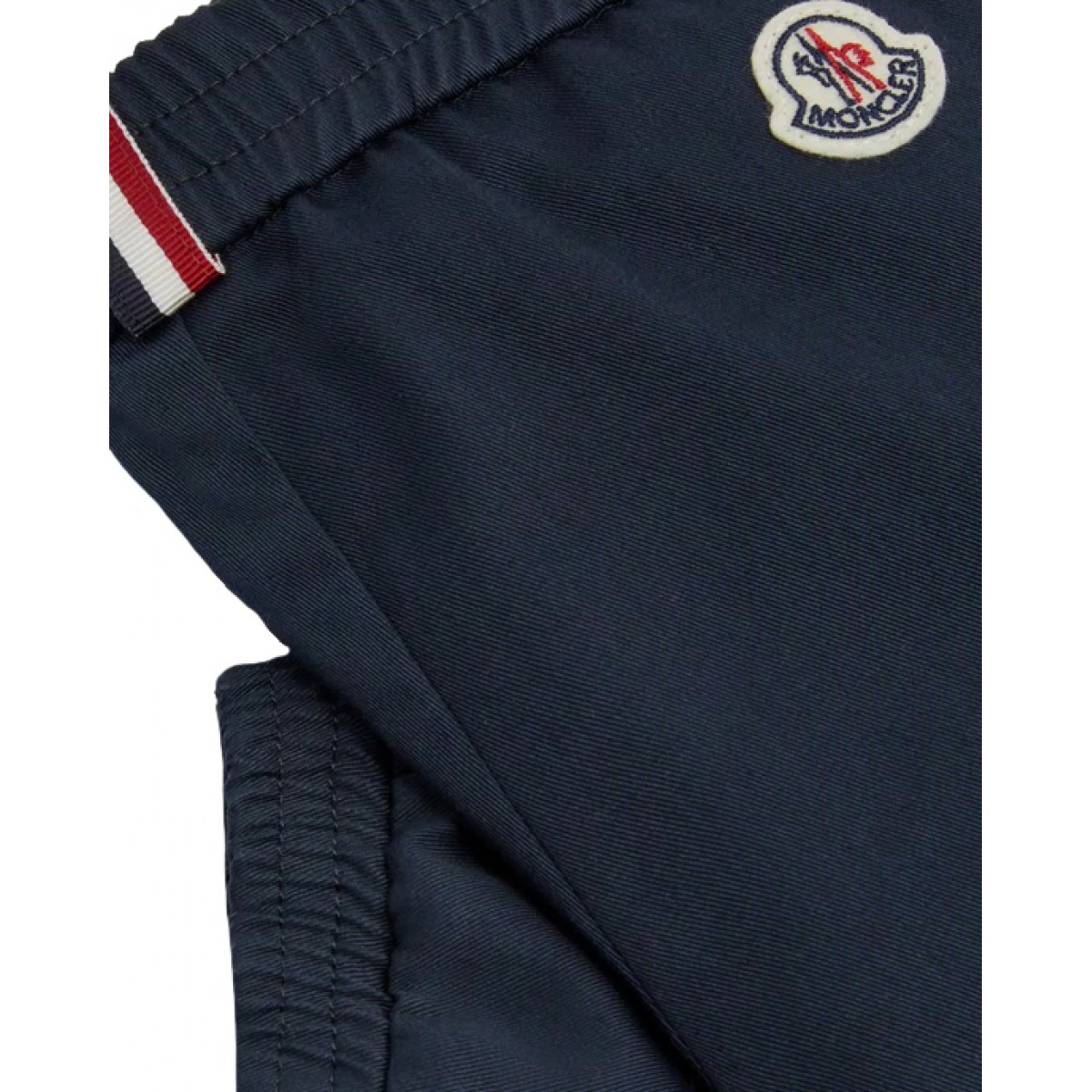 Blue gabardine trousers