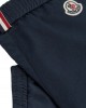 Blue gabardine trousers