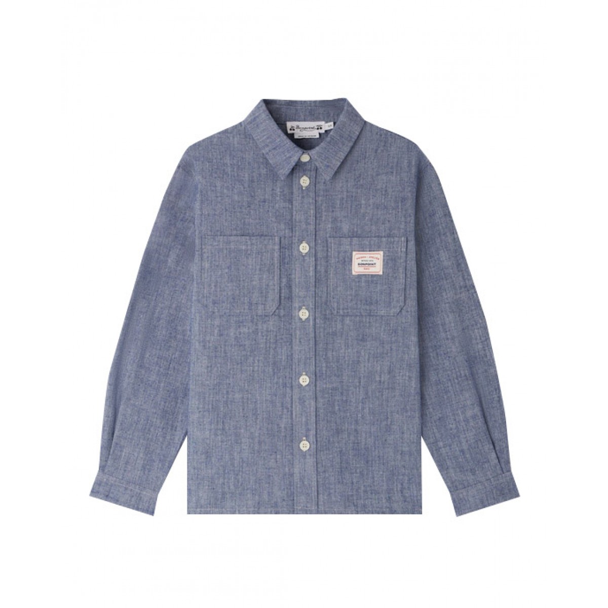 Elorian shirt in chambray