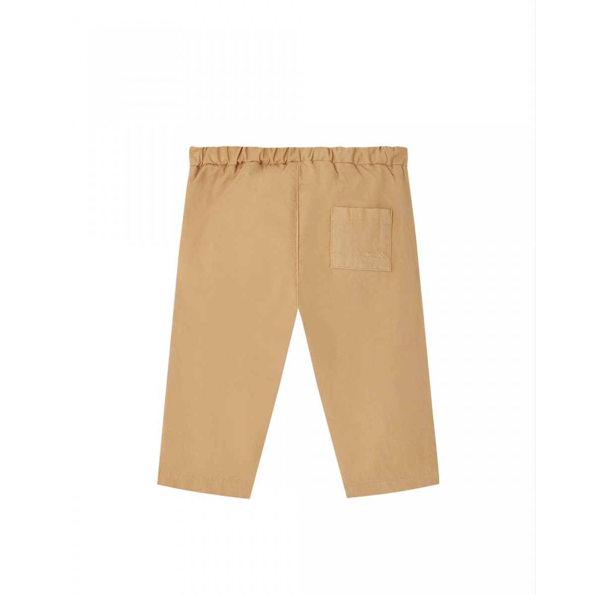 Bandy embroidered poplin pants