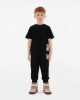 Check label cotton T-shirt