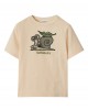 Snail print cotton T-shirt