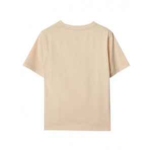 Snail print cotton T-shirt