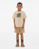 Snail print cotton T-shirt